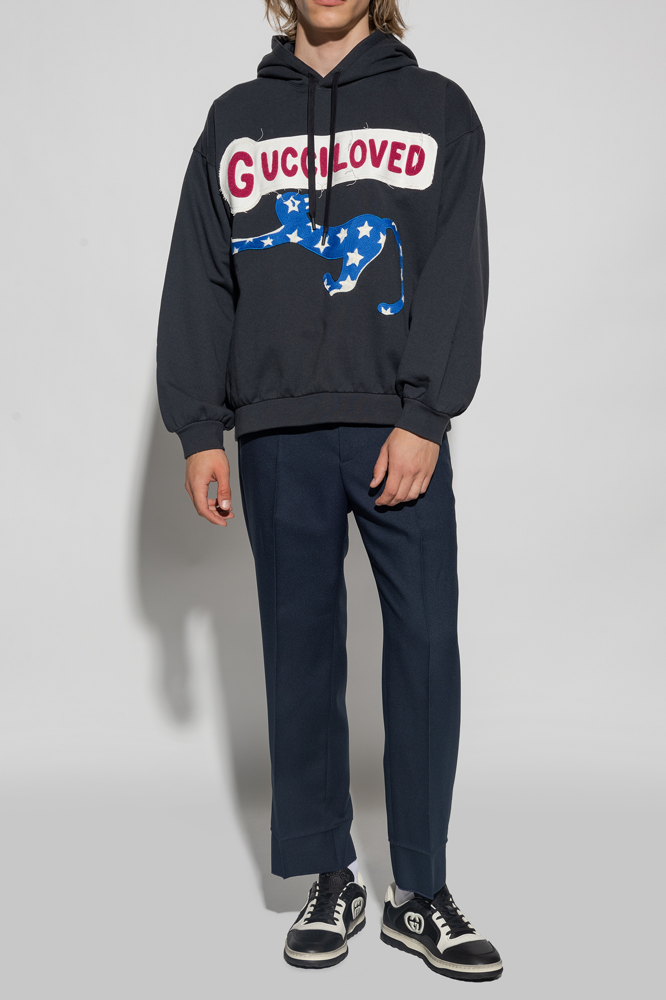 GUCCI ブラックパーカー Gucci GG パーカー | ブラック | FARFETCH JP